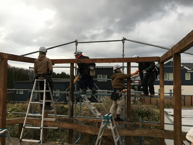 Image of Kワイナリー納屋移築再生工事 3